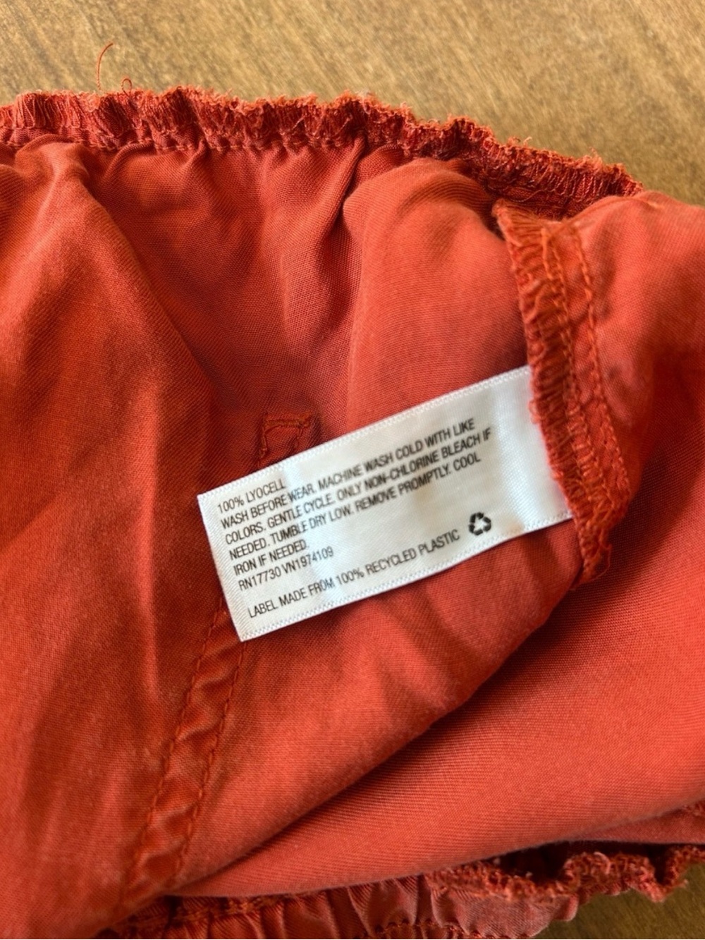 (Pair)Universal Thread Black Rolled-Hem Denim Shorts & burnt orange shorts - Picture 10 of 10